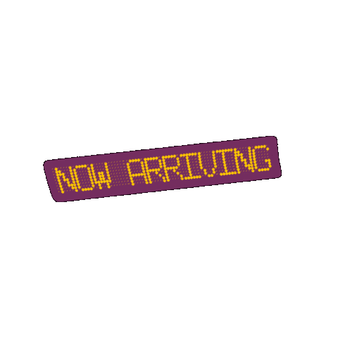 Arriving Commuter Rail Sticker by gykantler