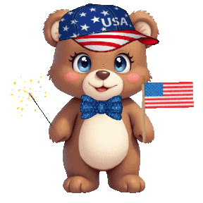 4Th Of July Usa Sticker