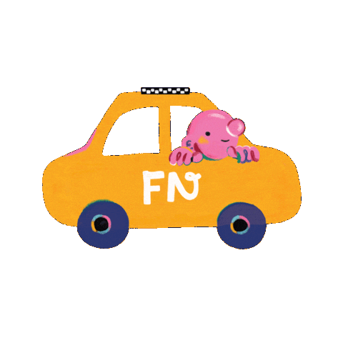 Pink Nyc Sticker by Flatiron NoMad