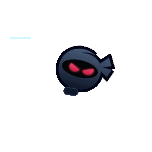 Ninja Sticker by GameStar