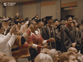 Graduation Day Happy Dance GIF by PurdueGlobal