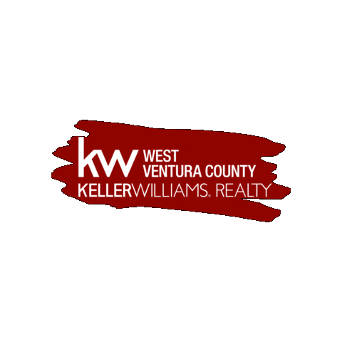 Keller Williams Paint Sticker by KW West Ventura County