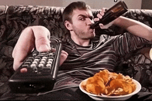 Alcohol Laying GIF