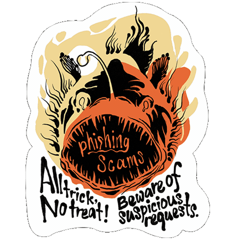 Halloween Pressfreedom Sticker by Freedom of the Press Foundation
