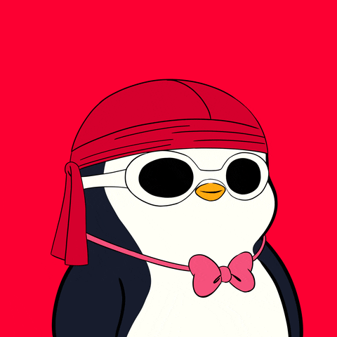 Glasses Dress Up GIF by Pudgy Penguins