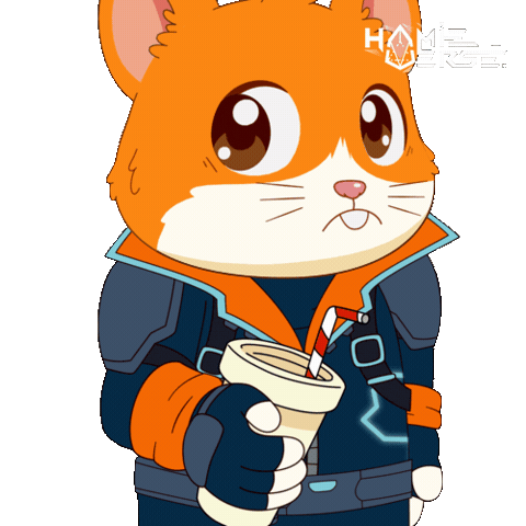 Confused Hamster Sticker by Hamieverse