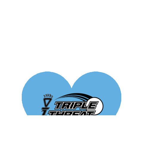Triple Threat Elite Lacrosse Sticker