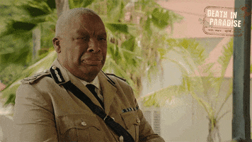 Awkward Not Me GIF by Death In Paradise