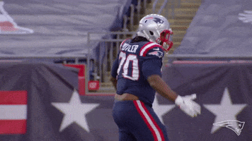 Adam Butler Reaction GIF by New England Patriots