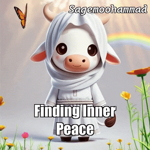 Rainbow Flower GIF by Sagemoohammad