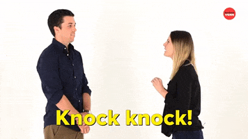 Knock Knock Lol GIF by BuzzFeed