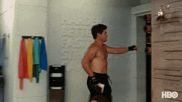 Adam Devine Reaction GIF by The Righteous Gemstones