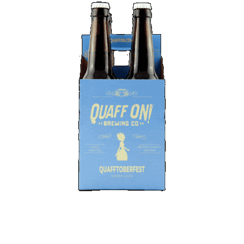 German Oktoberfest Sticker by Quaff ON! Brewing Company