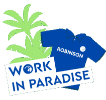 Living The Dream Travel Sticker by ROBINSON – Share the moment