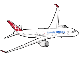 Tkaircraft Sticker by Turkish Airlines