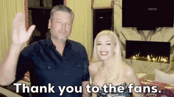 Blake Shelton Thank You To The Fans GIF by CMT Music Awards