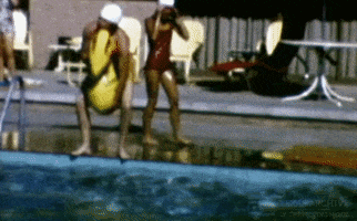 Home Movie Swimming GIF by Texas Archive of the Moving Image