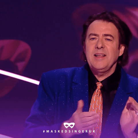 Happy Jonathan Ross GIF by The Masked Singer UK & The Masked Dancer UK