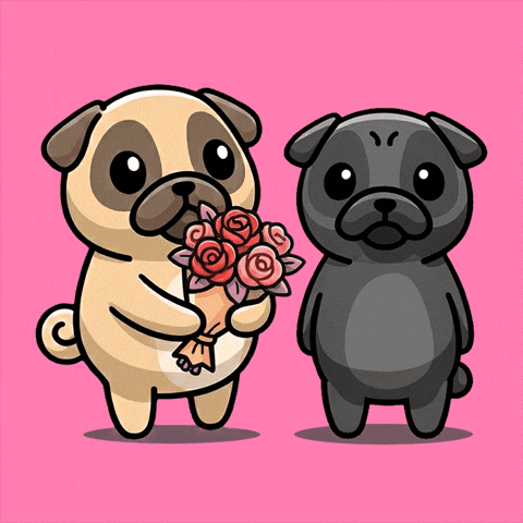 Happy I Love You GIF by Pugs