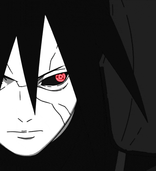 Kakashi Sharingan Naruto Opening Right Eye GIF