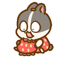 Hungry Rabbit Sticker