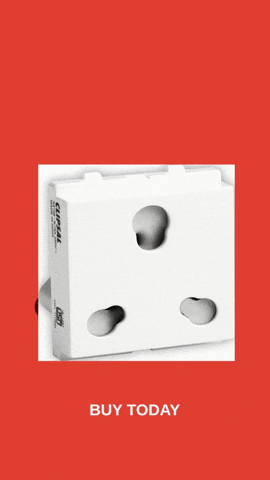 Schneider 16 Amp Socket GIF