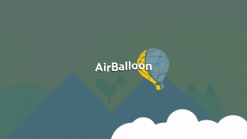 airballoon web design air balloon airballoon digitalstudio GIF