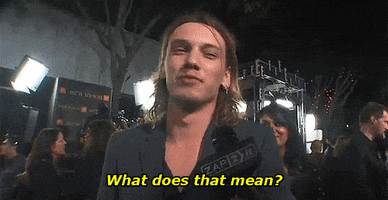 Jamie Campbell Bower Reaction GIF