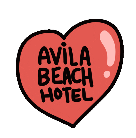 Heart Corazon Sticker by Avila Beach Hotel - Curacao