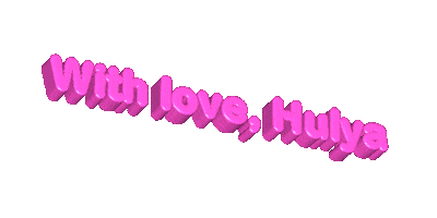 With Love Hulya Sticker by MarketMinds