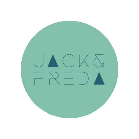 Jack & Freda Sticker