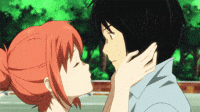 Anime Blowing Kiss Gif