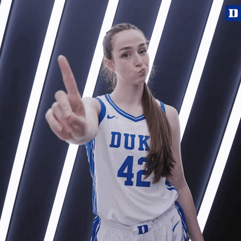 College Basketball Sport GIF by Duke Women's Basketball