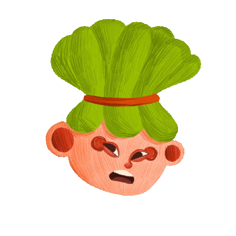 Shocked Girl Sticker