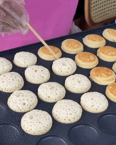 Breakfast Time Pancakes GIF
