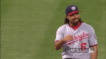 Washington Nationals Laughing GIF by MLB