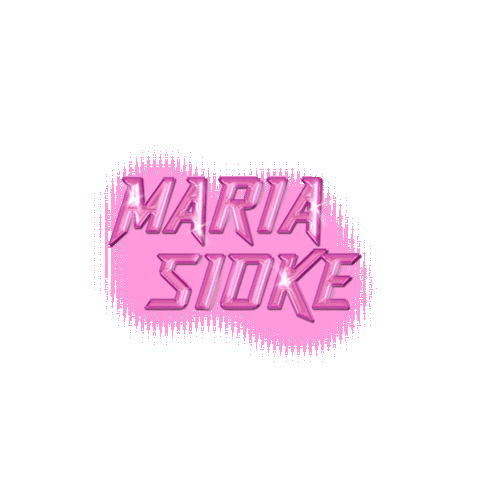 Pink Motto Sticker by Ladradora