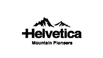 Pionniers de la montagne Helvetica Sticker