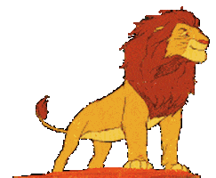 the lion king disney Sticker