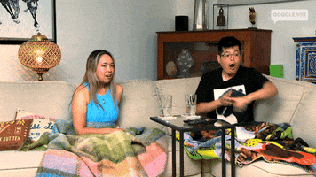 Over There Omg GIF by Gogglebox Australia