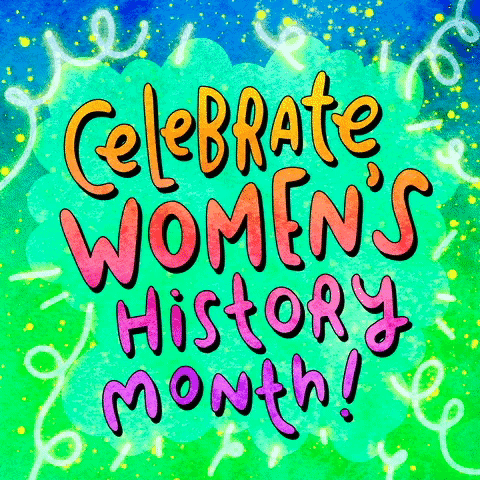 Make Space For Women In History Books Sticker - Make Space For Women In  History Make Space Women In History - Discover & Share GIFs