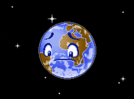 Moon Earth GIF