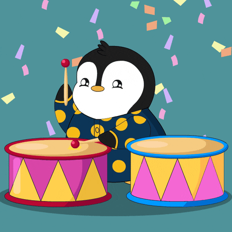 Party Celebrate GIF by Pudgy Penguins