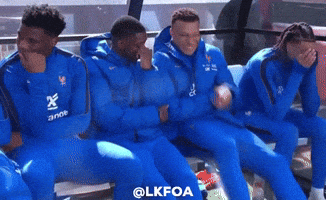 France Laughing GIF