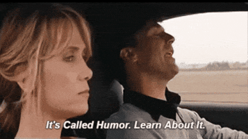 Joking GIF
