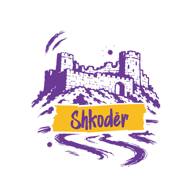 Shkoder Sticker by One Albania