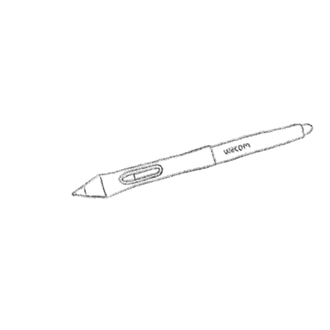 Doodle Writing Sticker by Wacom Experience Center