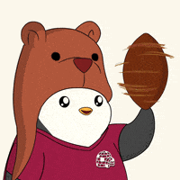 Game Day Football GIF by Pudgy Penguins