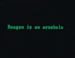 Ronald Reagan 80S GIF
