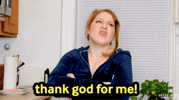 Happy Thank God GIF by Lillee Jean